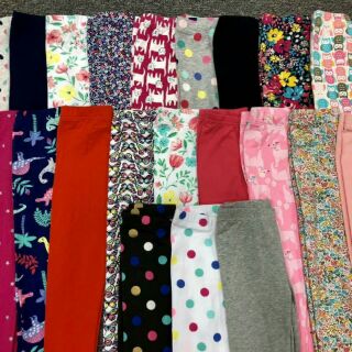 Combo 4 lốc 4 quần legging bé gái