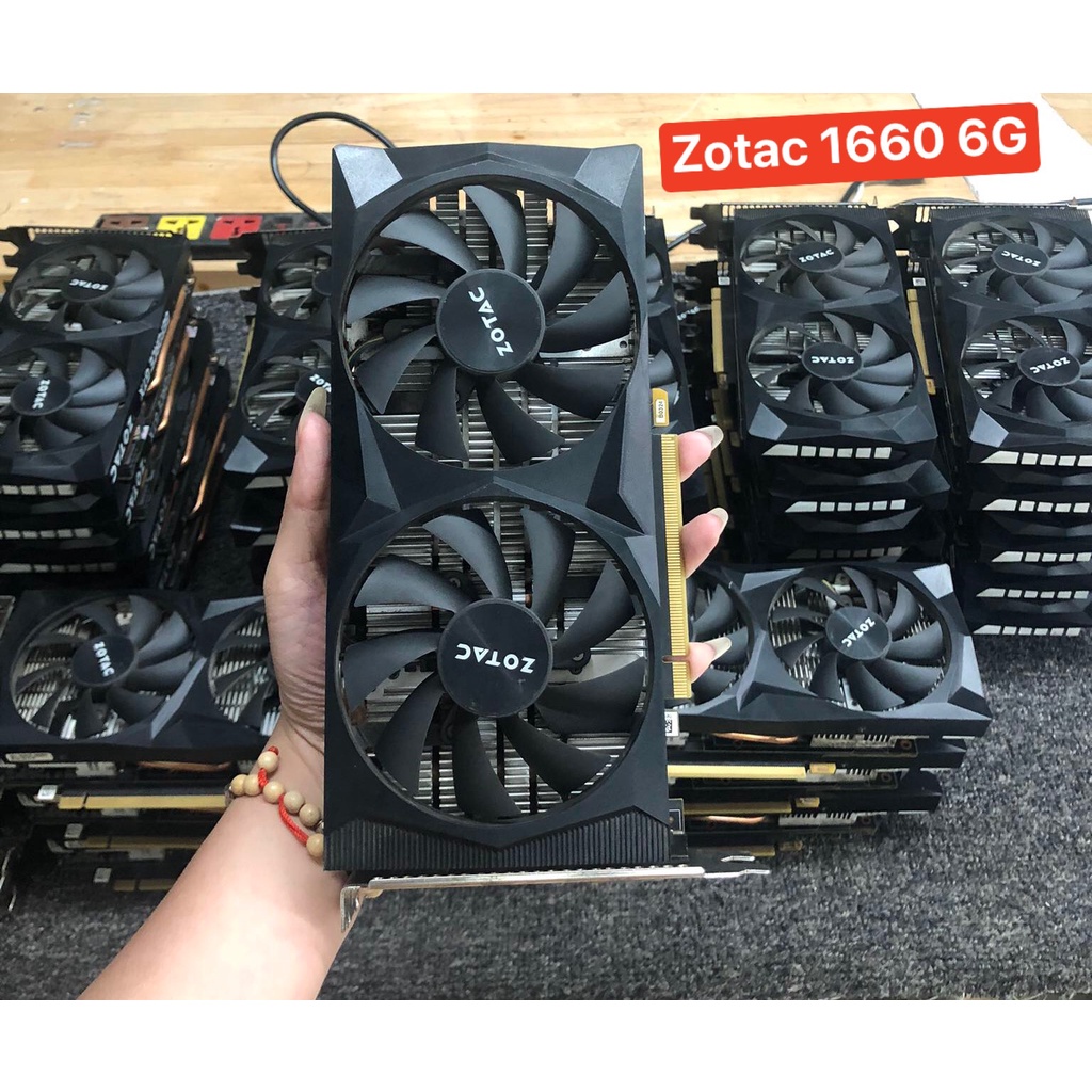 VGA Zotac GTX 1660 6G GDDR5 Gaming Twin Fan