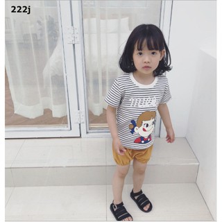 dung rich Áo phông xuất Hàn bé gái vô cùng dễ thương