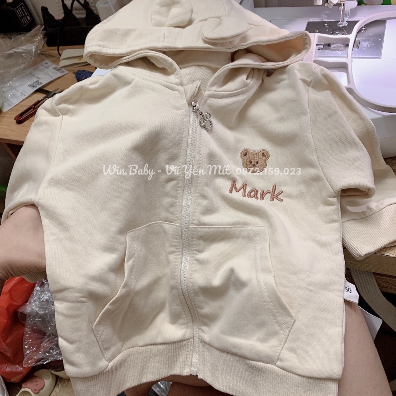 Áo khoác gấu thỏ khủng long siêu xinh nhà dot