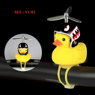 Vịt Gắn Xe ( Có Tặng Kèm Mũ Chong Chóng )