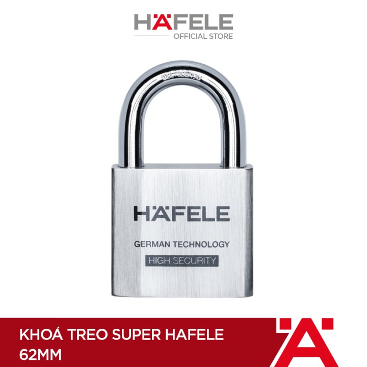 [Voucher 190K] Khoá treo super 62mm HAFELE - 482.01.972