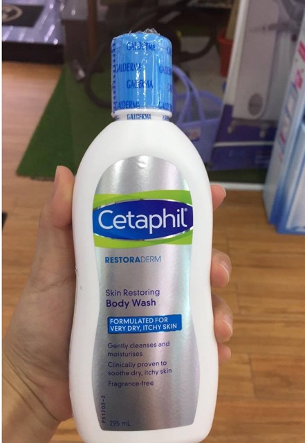 [KHO TPHCM] Sữa Tắm Phục Hồi Da Cetaphil Restoraderm Skin Restoring Body Wash 295ml dành cho da cơ địa, chàm, da khô