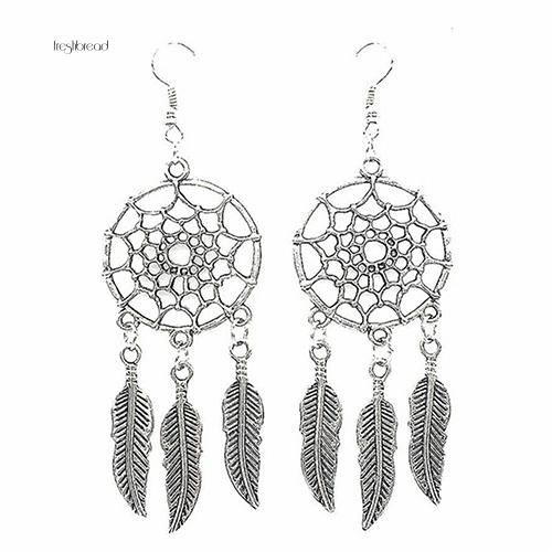 Khuyên tai dài hình DreamCatcher xinh xắn cho nữ