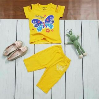 Freeship 99k TQ_Bộ cotton bé gái