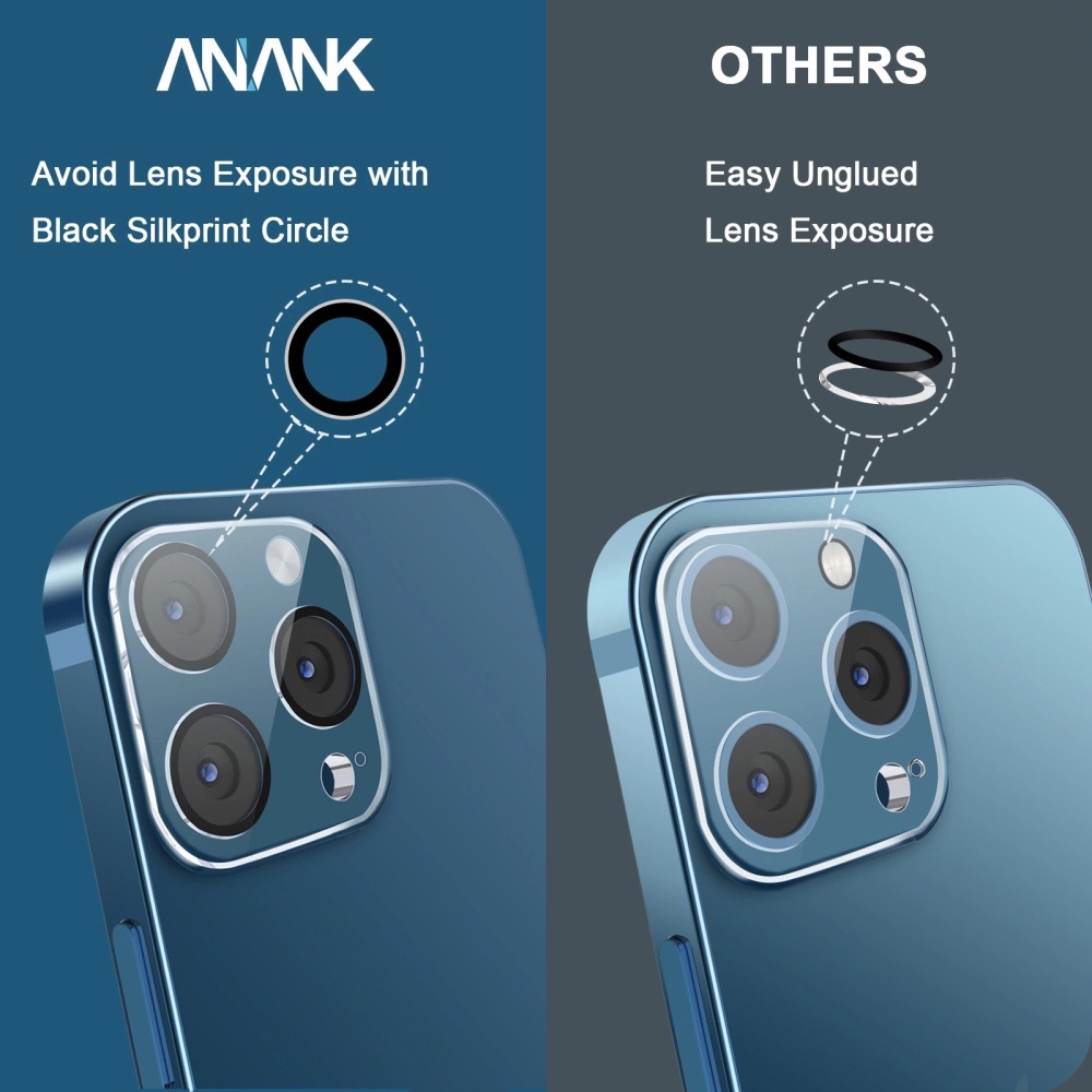 Kính Cường Lực Camera Lens ANANK Cho iPhone 13 Pro Max / 13 Pro / 13