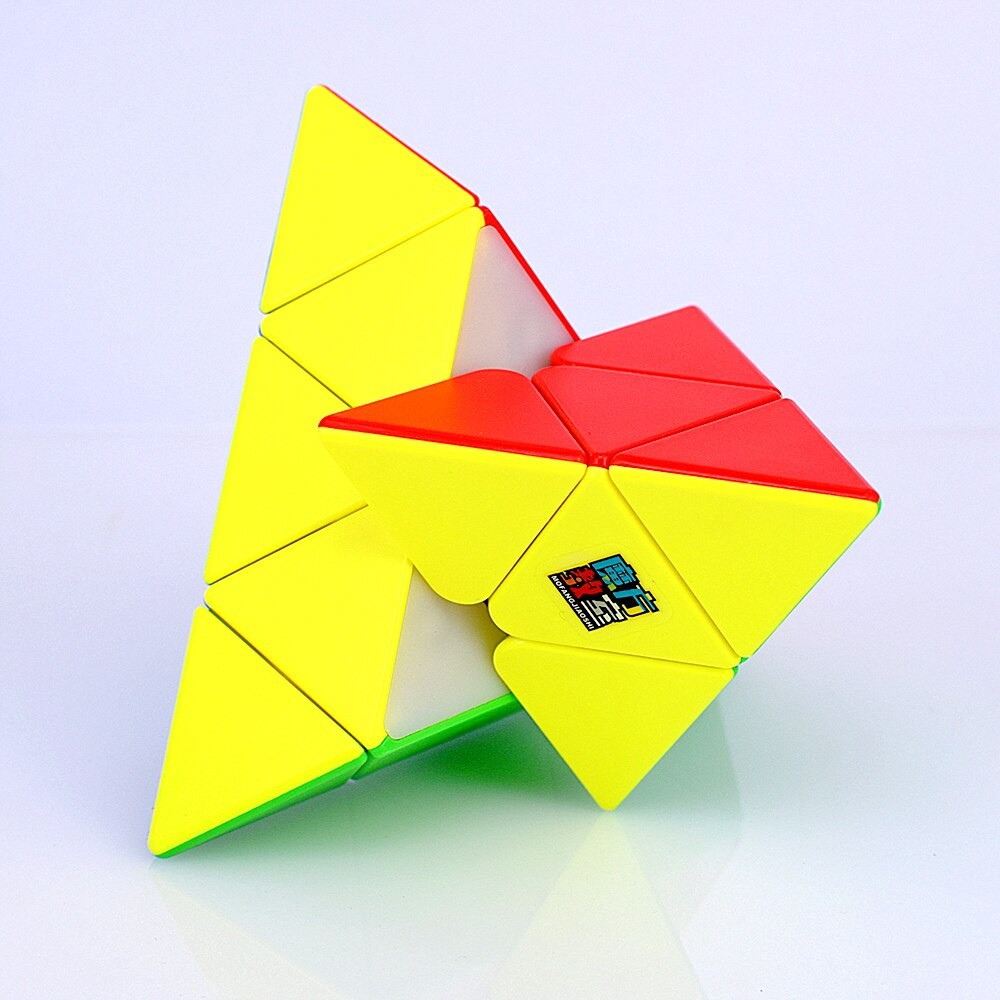 Đồ chơi Rubik Nam Châm MoYu MeiLong Pyraminx Stickerless - Rubik Tam Giác Phát Triển IQ