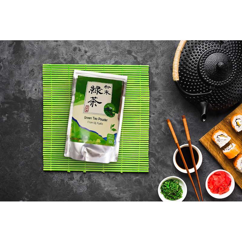 Bột trà xanh Funmatsucha Yanoen 500g