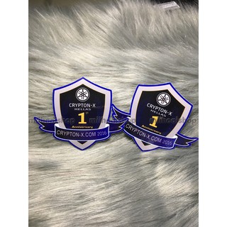 Cặp tem xe máy Crypton-X