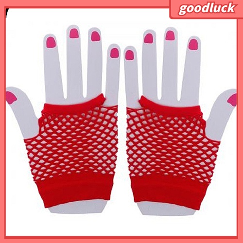 Găng Tay Lưới Hở Ngón Co Giãn Dùng Để Nhảy Cho Nữ