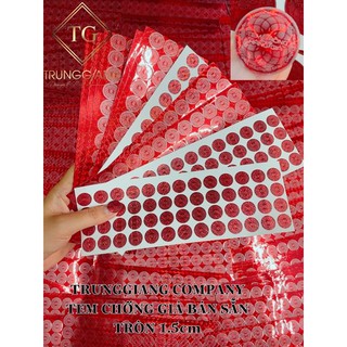 1.000 tem tròn đỏ (sale)
