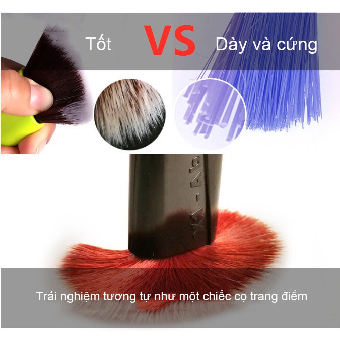 Car air conditioner air outlet dust cleaning tool cleaning brush interior soft hair beauty cleaning supplies