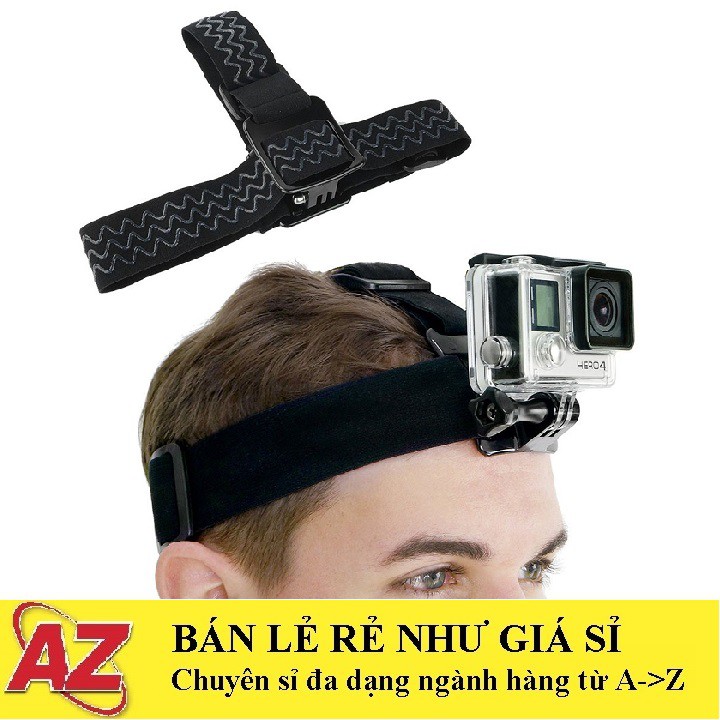 ✔️ Dây Đeo Đầu Cho Camera Hành Trình Tặng Ốc Vít Go Pro, Eken, Sjcam,Amkov