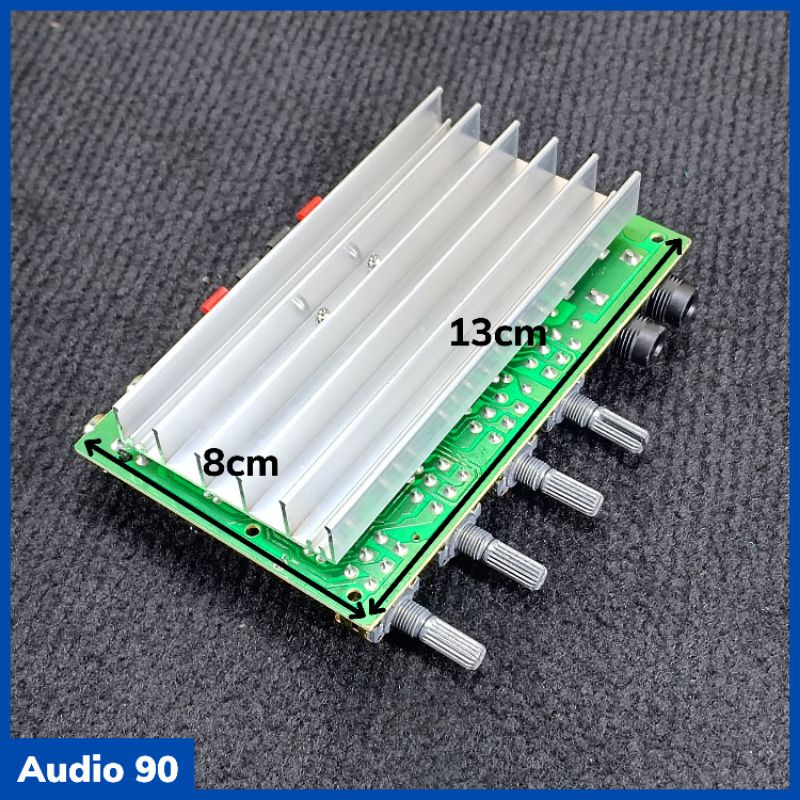 Mạch khuếch đại âm thanh 12v 2 kênh stereo 30w + 30w