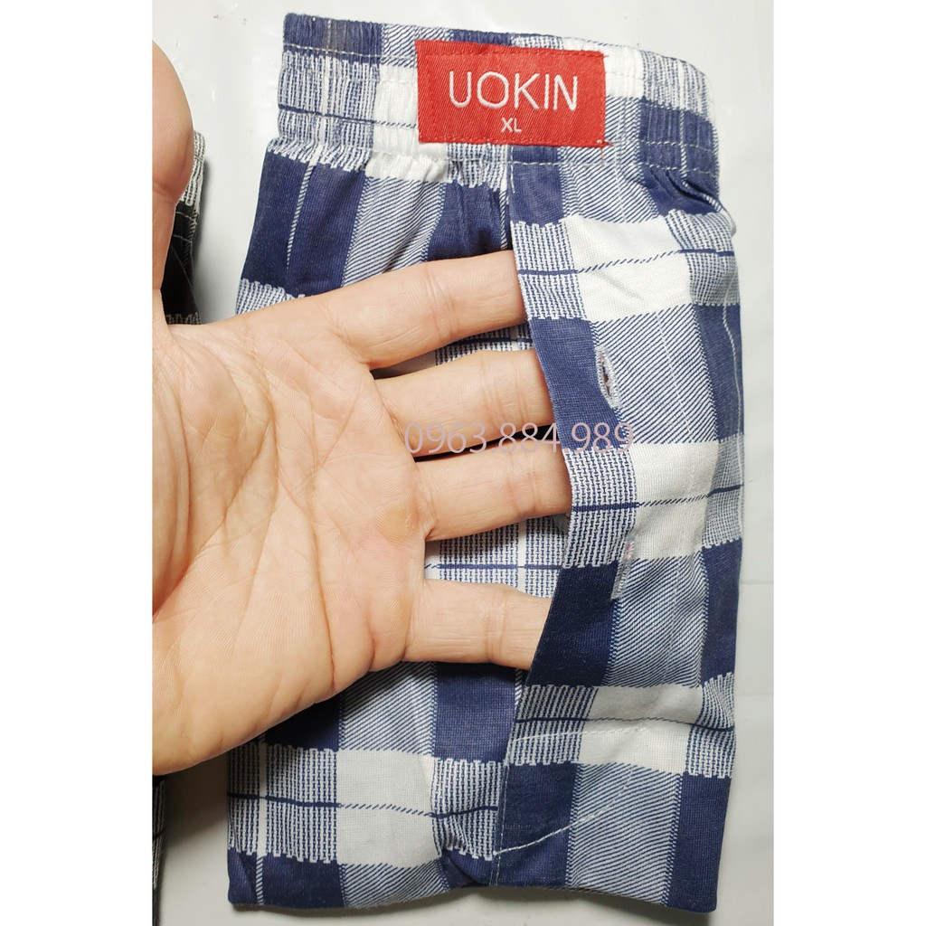 Quần ngủ caro NG.04 chất đẹp, thoáng mát