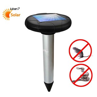 Thiết bị đuổi chuột / rắn / chuột bằng sóng siêu âm sử dụng năng lượng mặt trời