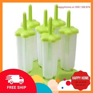 [GIẢM GIÁ SỐC] Bộ 6 Khuôn làm kem nhựa cao cấp HH010