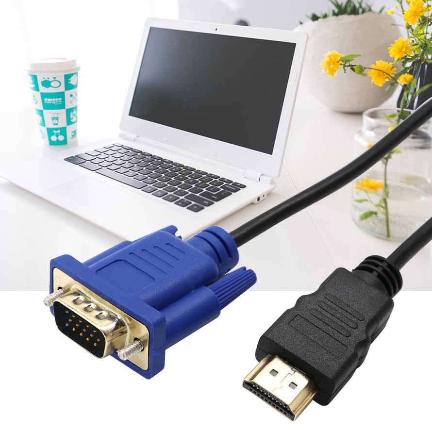 Cáp Chuyển Đổi Hdmi Sang Vga D-Sub Cho Hdtv Pc