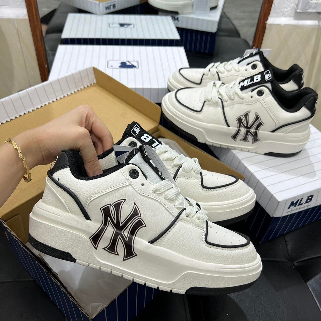 Giày thể thao MLB Chunky phiên bản 2022 Siêu Hot hàng xịn sò - Giày Sneaker Sami Sneaker tôn dáng Full Box Bill M01