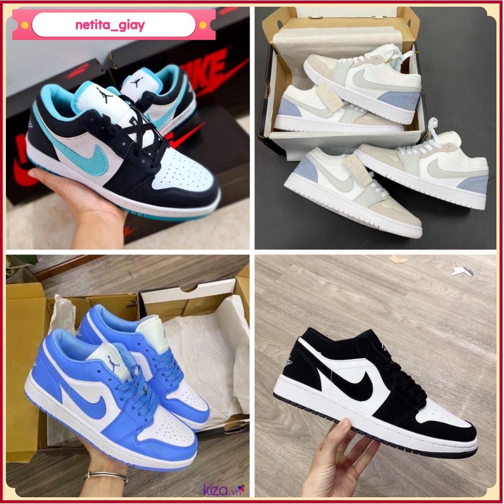 Giày Jordan🏆FREESHIP🏆 Thấp Cổ, Giày Jd1 Paris Low Cao Cấp