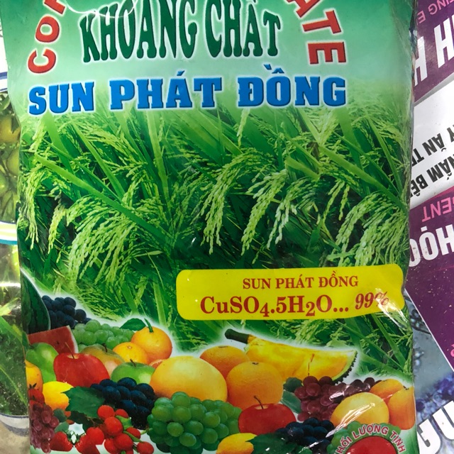 Đồng sun phát (CuSo4.5H20) Nông nghiệp
