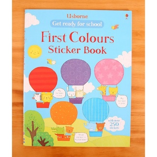 [Big Sale!] Dính dán - Usborne sticker book - First Colours