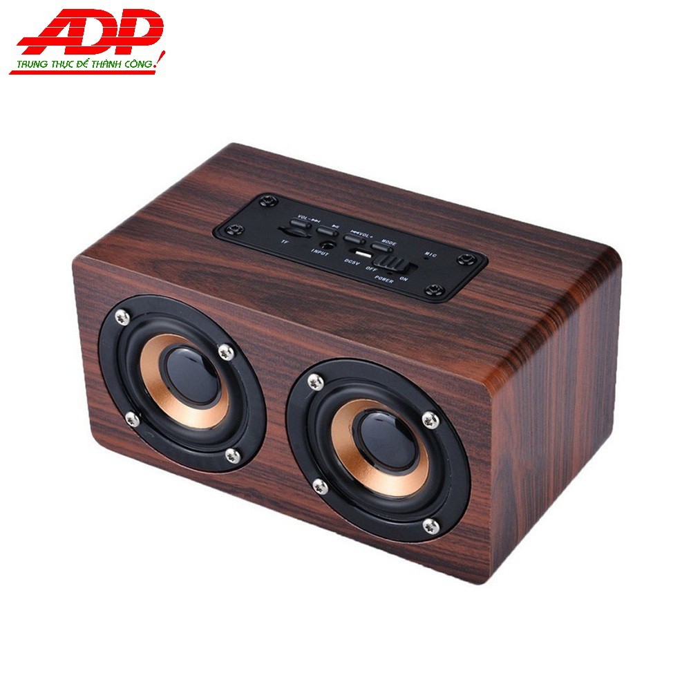 [Mã ELFLASH5 giảm 20K đơn 50K] [Freeship] Loa Gỗ Bluetooth HIFI Super Bass Stereo speaker ADP-G4