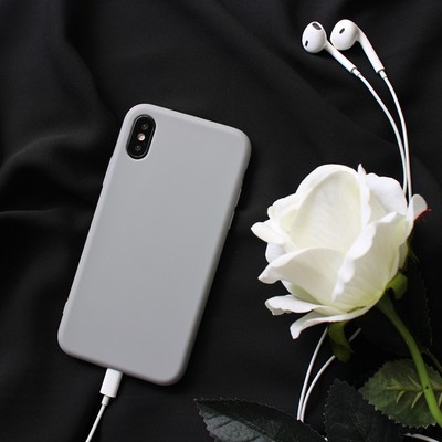 Ins gió lạnh màu xám quyến rũ màu xanh note6 vỏ điện thoại di động Meizu note5/3 Silicone e2/e3 mờ mx6 vỏ mềm s6/5s chốn