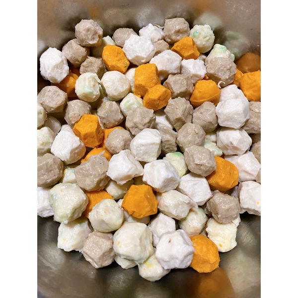 Mix Cá Bò Tôm Rau Củ Viên