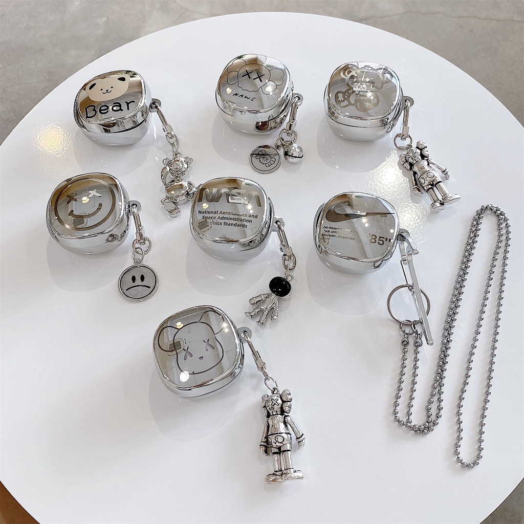 Baseus Vỏ Bảo Vệ Hộp Sạc Tai Nghe Bluetooth Không Dây WM01 Pro Bằng tpu Mềm Chống Sốc Hình Hoạt Hình Dễ Thương