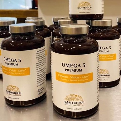 Viên Omega 3 Premium Santerra ( Omega 3 Santerra ) nhập khẩu Pháp