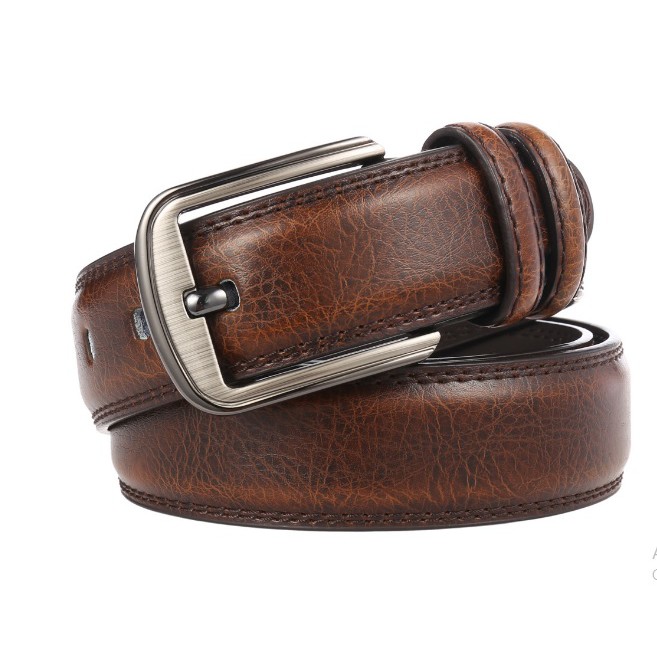 Thắt Lưng Dây Nịt Nam Da Bò 100% Khóa Kim - Đồ Da Kingshop BH 3 Năm
