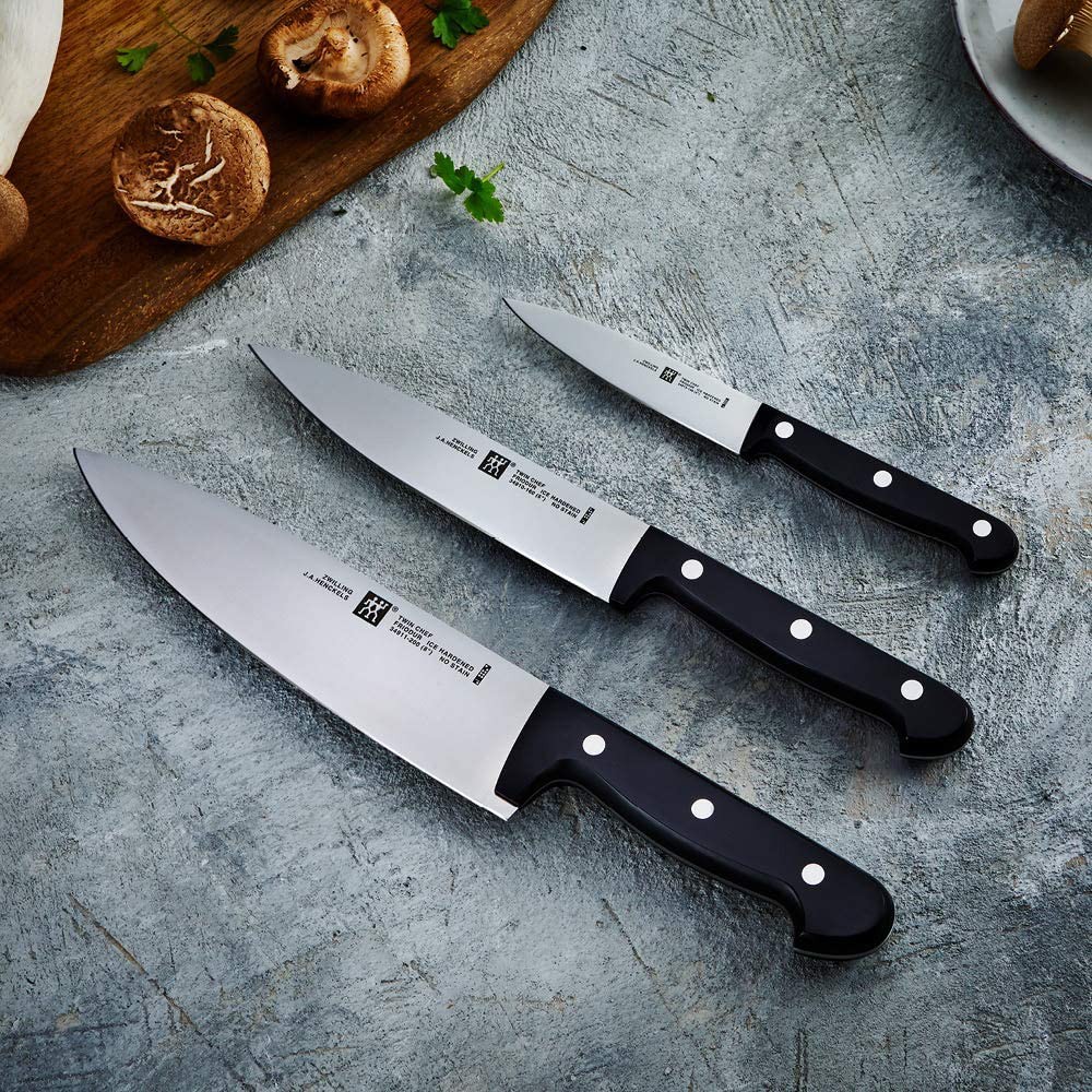 Set 3 dao thái Zwilling Twin Chef thái cực sắc và ngọt [nhập Đức chính hãng]