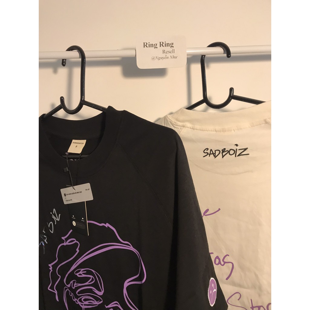 ÁO THUN SAD STORY TEE - BLACK & WHITE  Click mua kèm deal sock giá 0đ