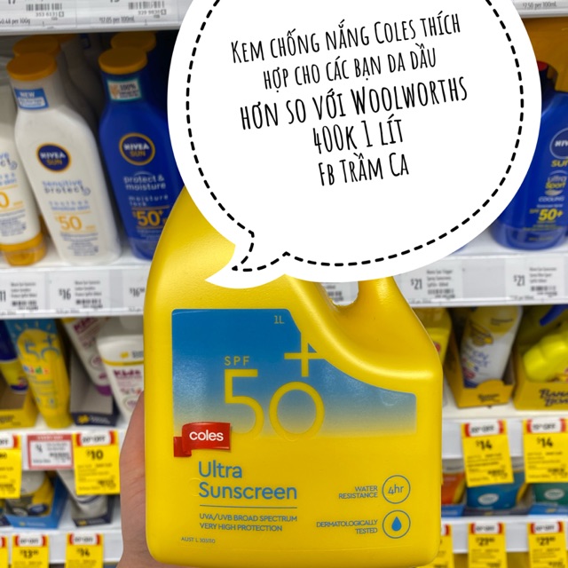 Kem chống nắng body xài thả ga 1 lít | BigBuy360 - bigbuy360.vn