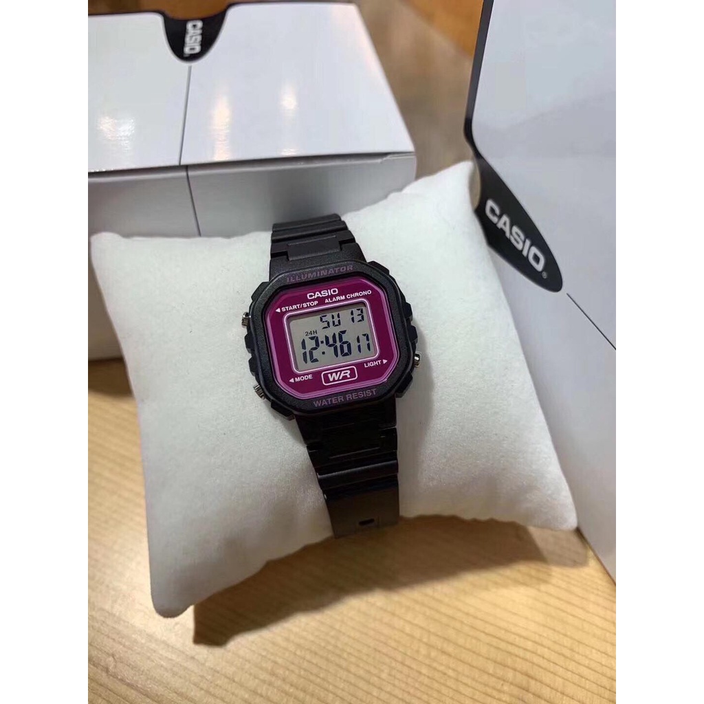 Đồng hồ Nữ Casio LA-20WH, đồng hồ chính hãng, mặt điện tử, dây nhựa dẻo