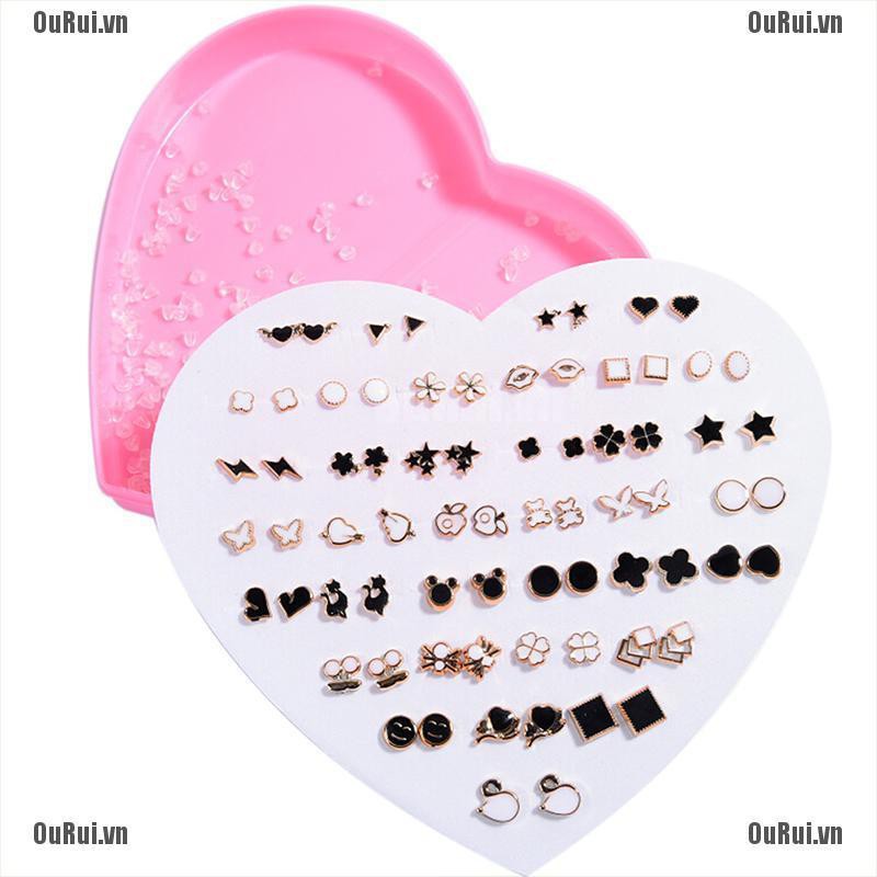 Set 36 Khuyên Tai Thời Trang Cá Tính Cho Nữ