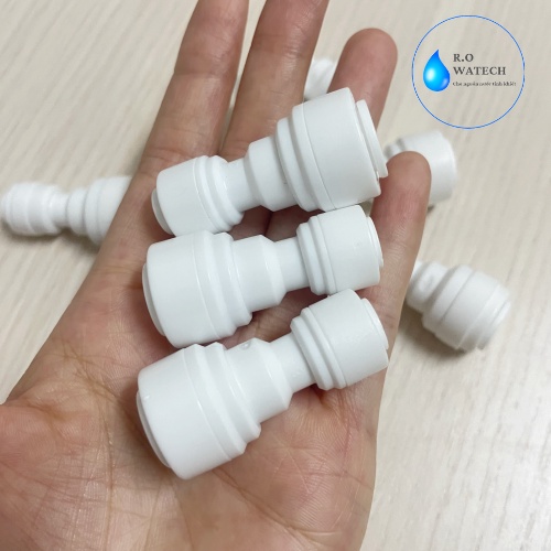 Nối thẳng ,cút nối, co nối nhấn nhanh 2 đầu nhấn 6mm ra 10mm trong máy lọc nước