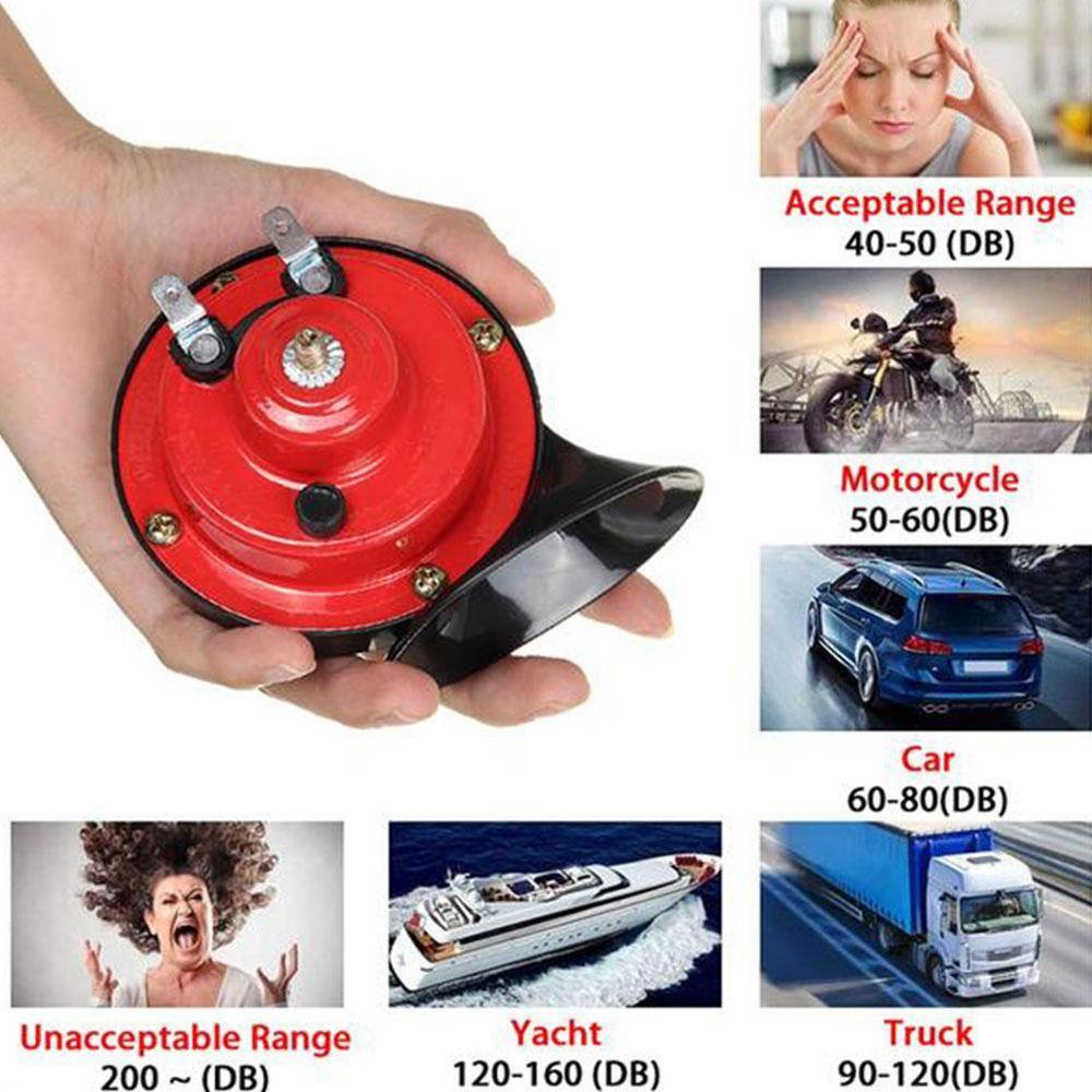 Còi Điện Tử REBUY1 Chống Thấm Nước Chuyên Dụng Cho Xe Tải SUV