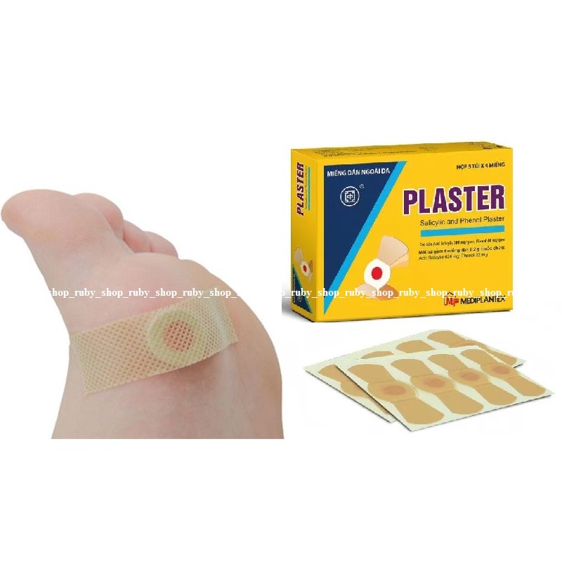 Miếng dán mụn cóc, mắt cá chân Plaster