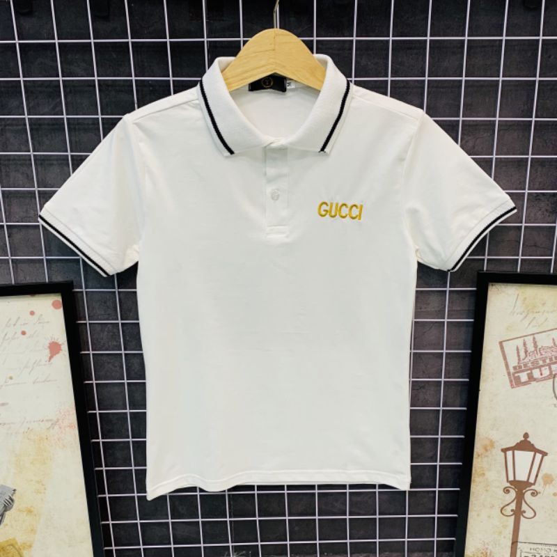 [ FREESHIP ] Áo thun polo nam nữ Gucciis hình cánh chim đại bàng full đính đá kim sa cực chất, 100% vải cotton