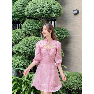 𝐉𝐎𝐋𝐈𝐄 𝐃𝐑𝐄𝐒𝐒 - Đầm chữ A dáng xoè