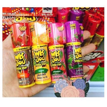 [Giá Sỉ] Hộp 12 thỏi kẹo son môi Thái Lan đủ 4 vị siêu ngon