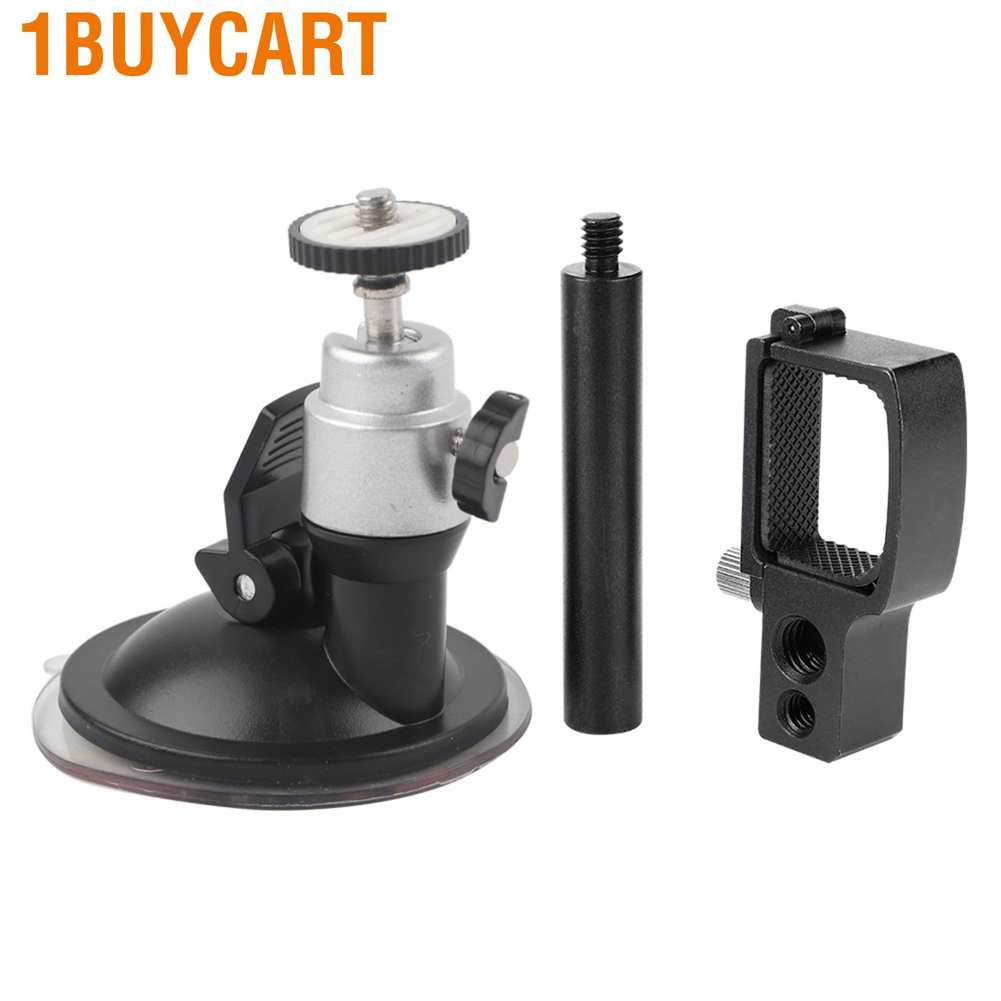 1buycart Car Mount for DJI Osmo Pocket  Stable Reliable Convenient Practical Detachable Extension Rod Camera Bracket Indoor Outdoor