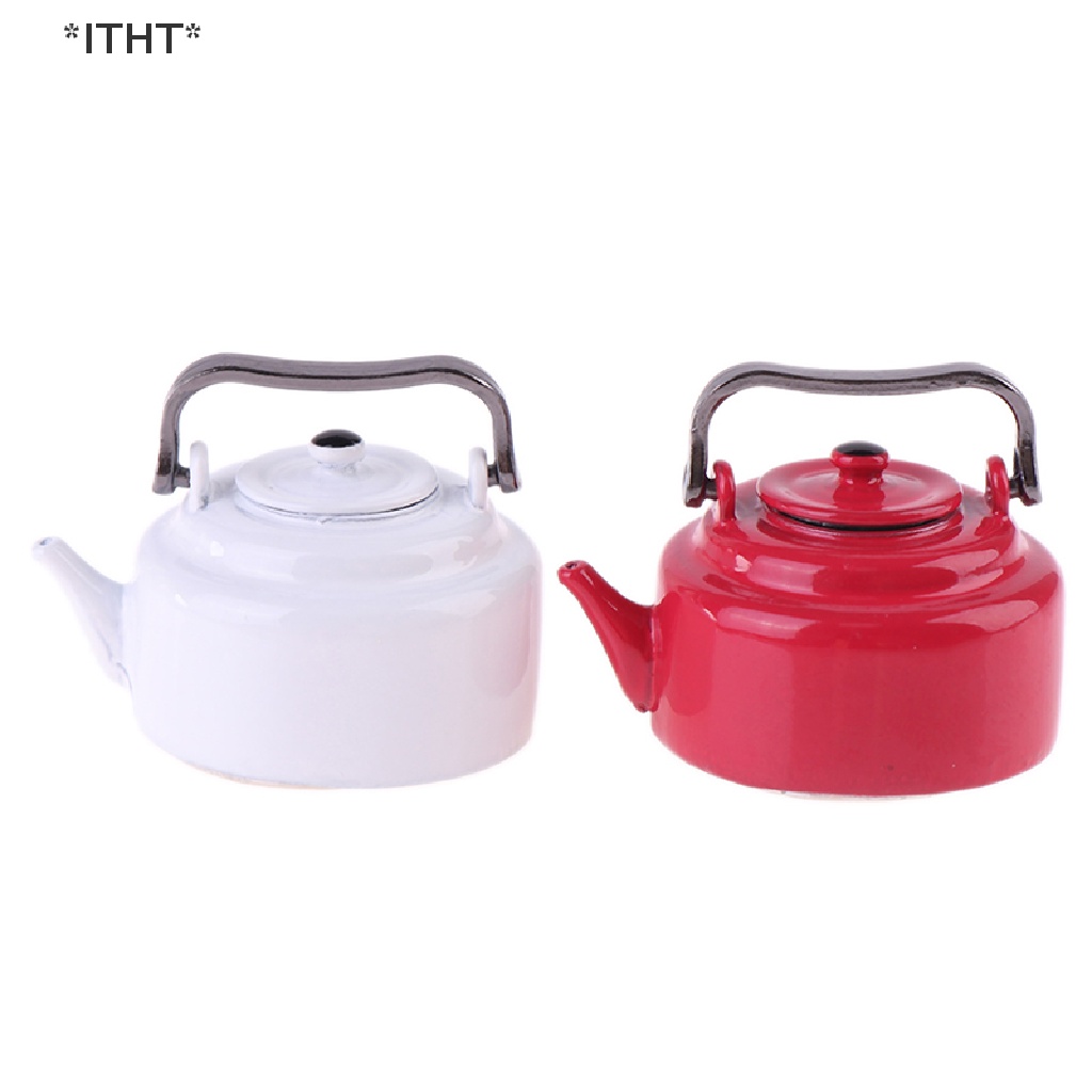 Ấm Trà Mini Tỉ Lệ 1 / 12 Cho Nhà Búp Bê