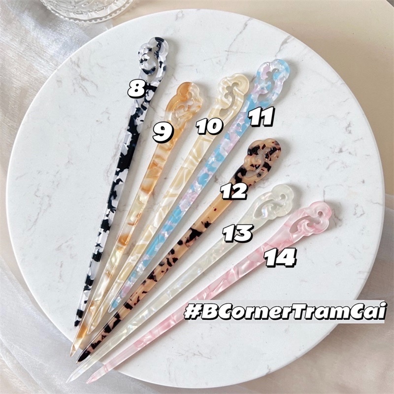 Trâm Cài Tóc Hoạ Tiết - CAI1228