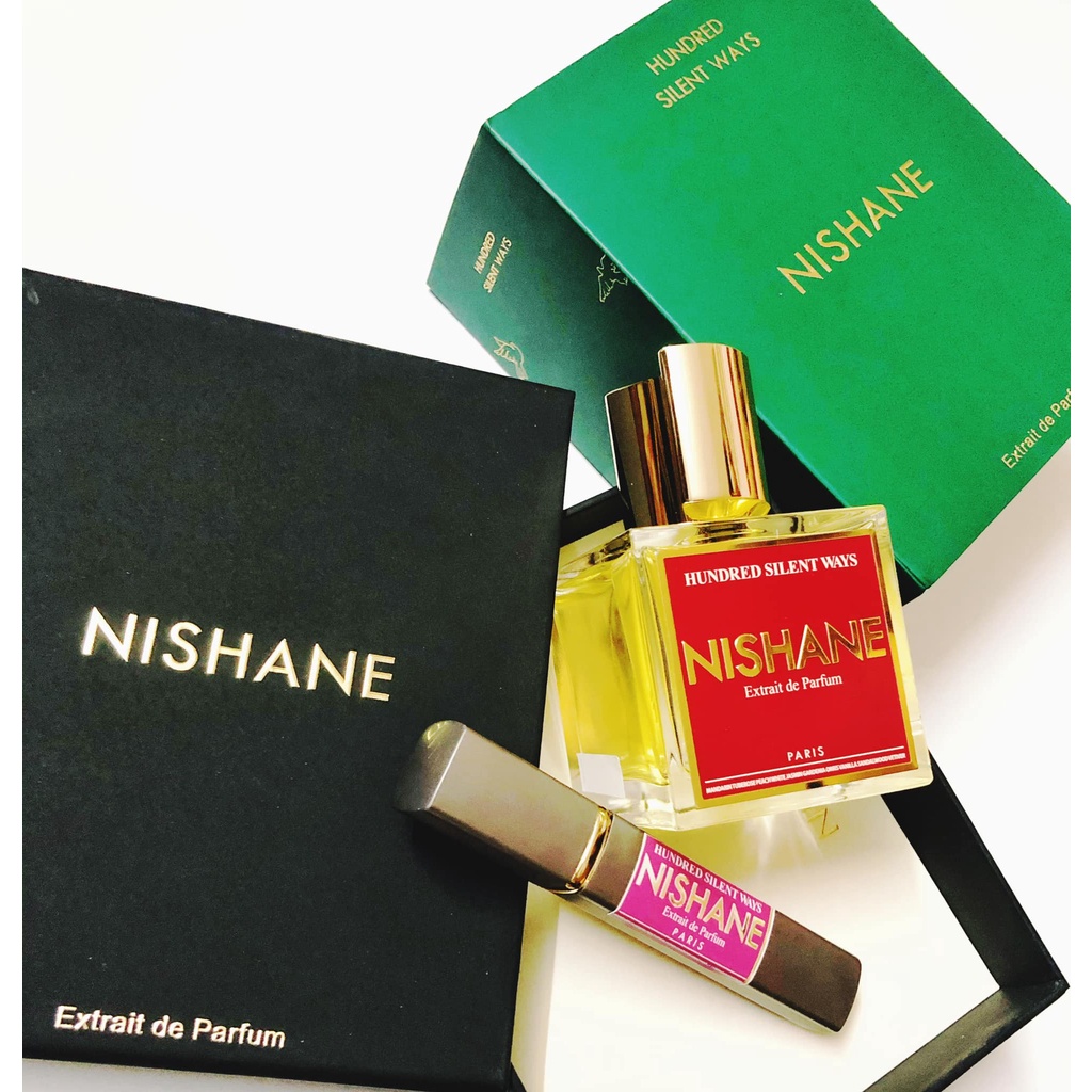 mẫu thử nước hoa nishane hundred silent ways 10ml dạng xịt