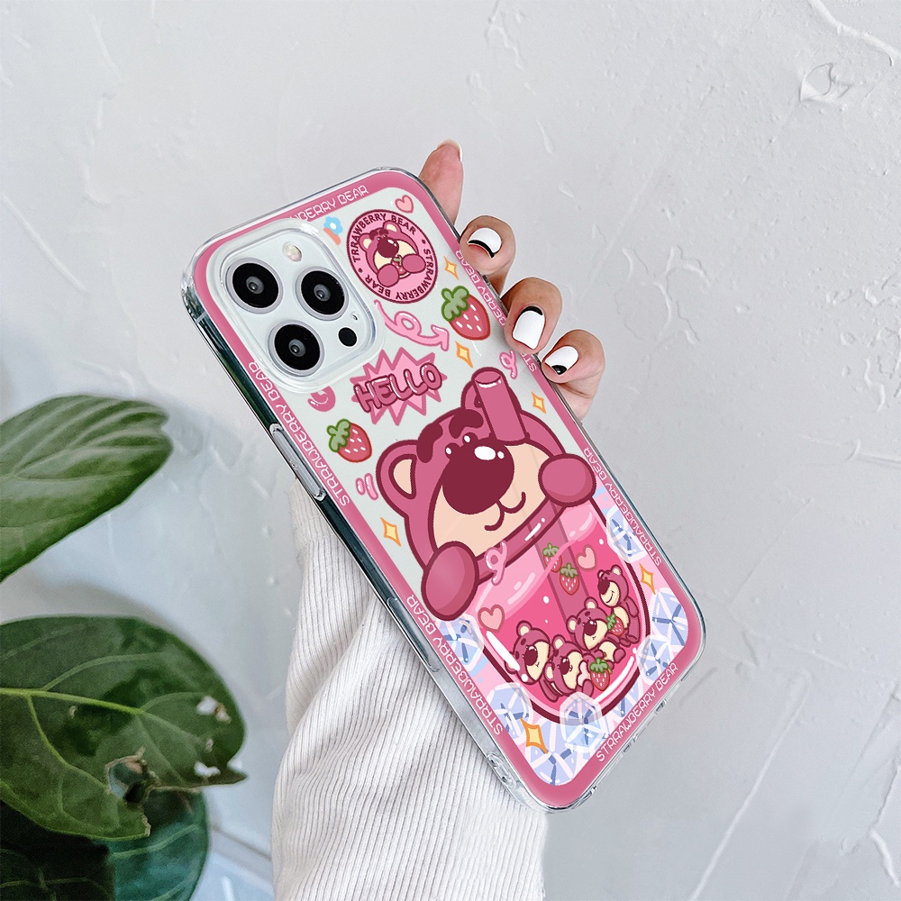 Ốp Điện Thoại Hình Cún Uống Nước Lạnh Dễ Thương Cho Iphone 11 Pro Max 12 Pro Max 13 Pro Max Mini 6 7 8 6 7plus Se 2020 X Xs Xr 5 4