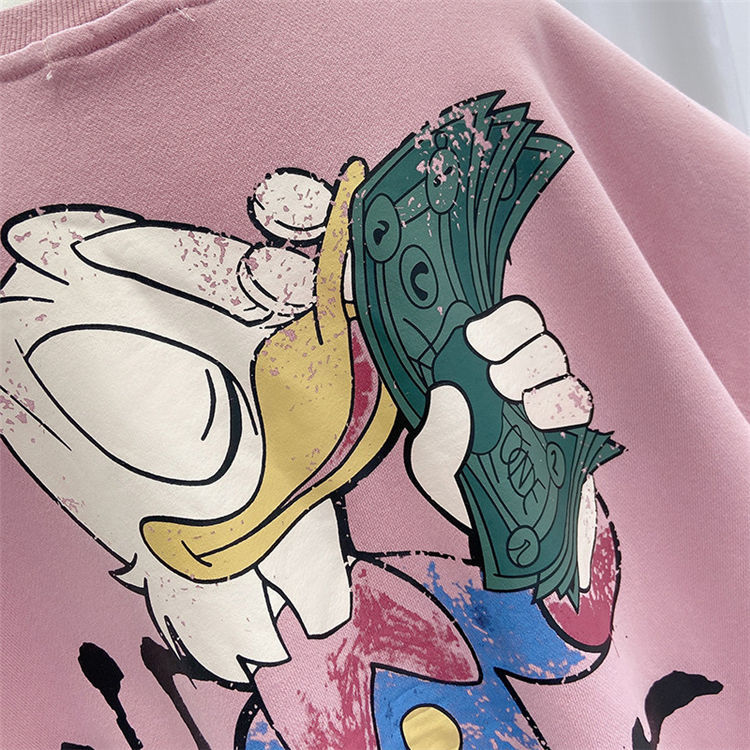 Áo Hoodie Dáng Rộng In Hoạt Hình Phong Cách Hàn Quốc Thời Trang Dành Cho Nữ