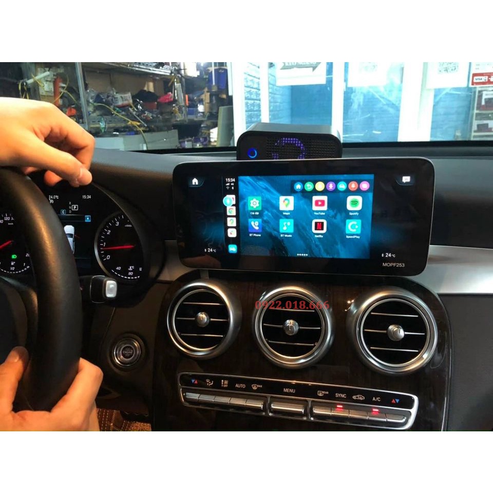 CARPLAY ANDROID BOX AI XE MERCEDES TẶNG VIETMAP S2 FREE– BIẾN MÀN ZIN CỦA Ô TÔ THÀNH MÀN ANDROID – RAM 4GB,ROM 64GB